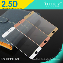 Icheckey accessoires de téléphone protecteur d&#39;écran mobile pour OPPO R9